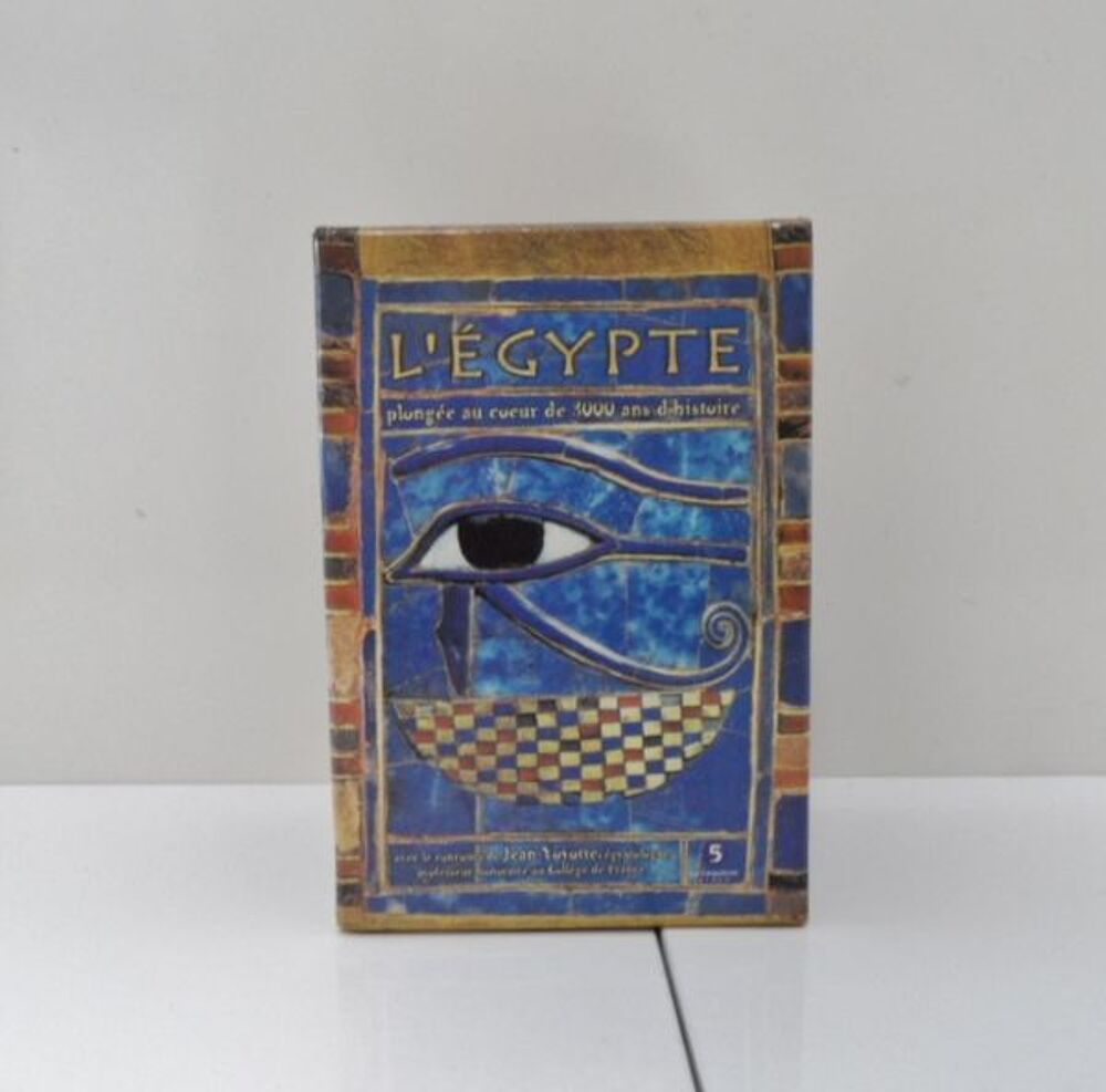 COFFRET COLLECTOR 5 CASSETTES VIDEO VHS L'EGYPTE VINTAGE o Audio et hifi