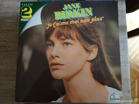33T VINYL  Jane Birkin ? Je T'aime Moi Non Plus 19 Lyon 4 (69)