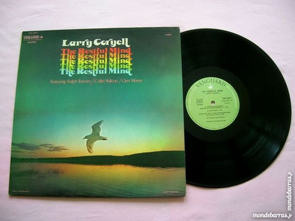 33 TOURS LARRY CORYELL The Restful Mind CD et vinyles