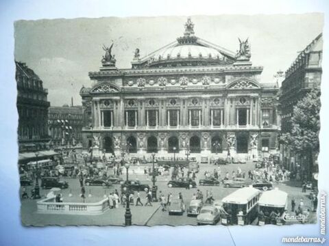 Carte postale N° 504 PARIS Place de l'Opéra 4 Bordeaux (33)