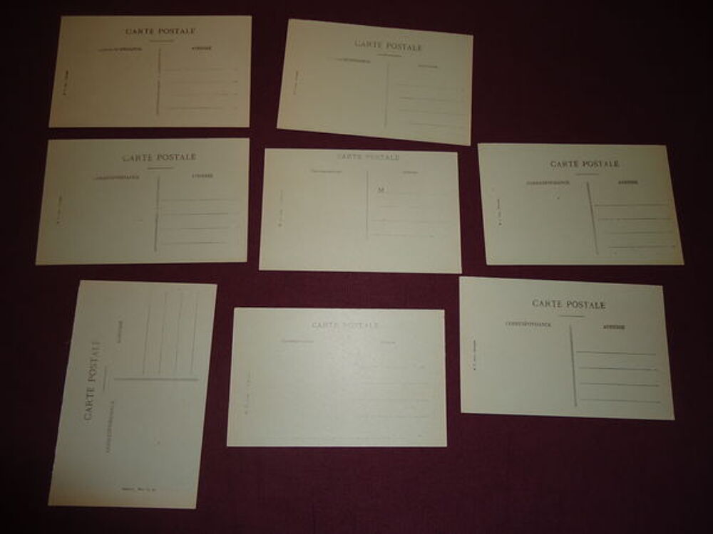 lot de 8 cartes postales MASSAY CHER 
