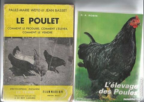 DEUX LIVRES SUR L'LEVAGE DES POULES ET DES POULET 10 Charleville-Mzires (08)