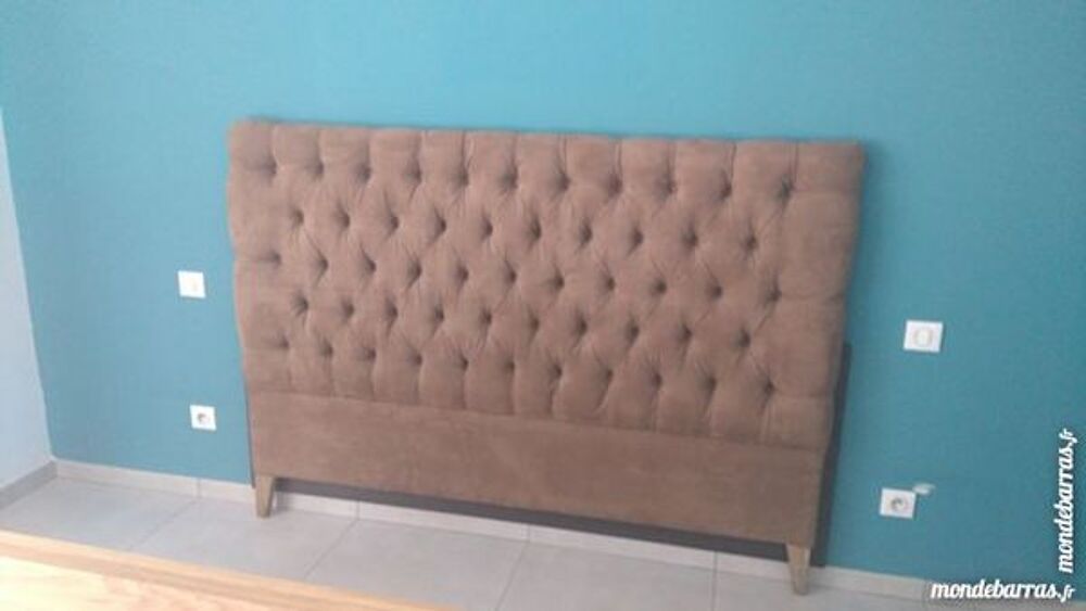 TETE DE LIT COLORI CHAMOIS l 180 H 136 CM Meubles