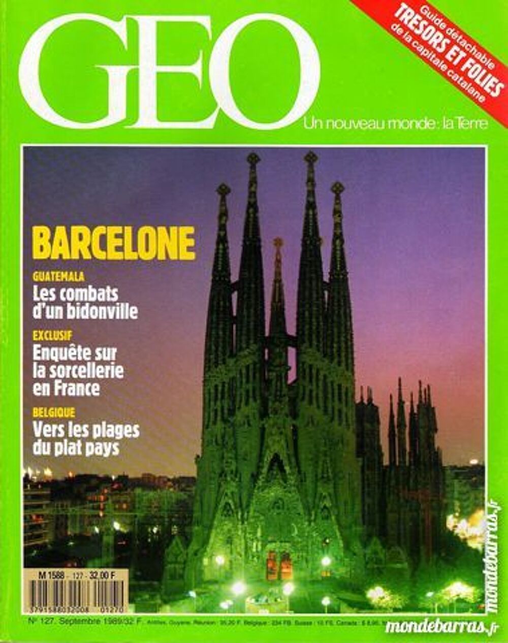 BARCELONE - g&eacute;o - ESPAGNE Livres et BD