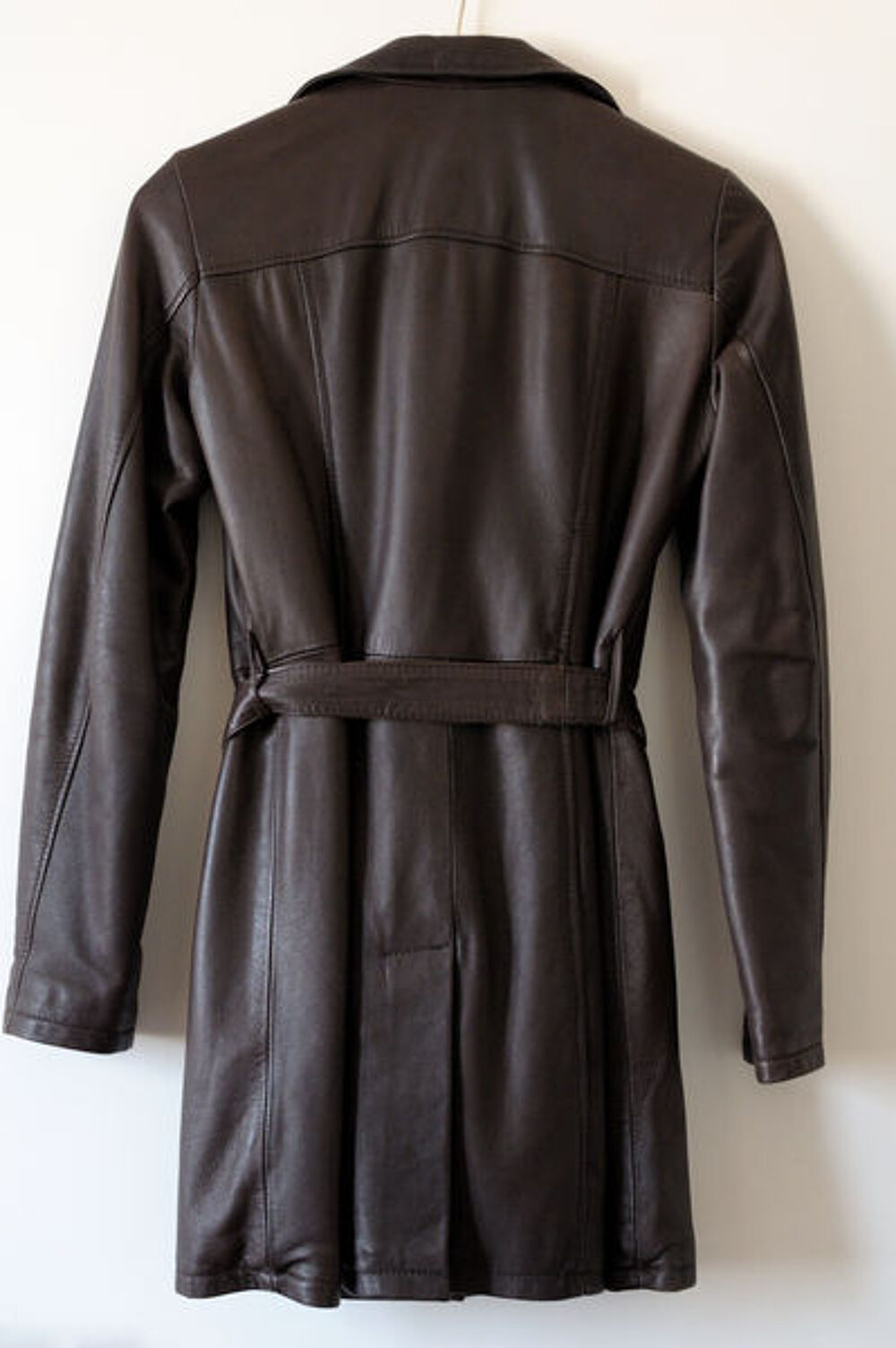 joli manteau 3/4 en cuir Vêtements