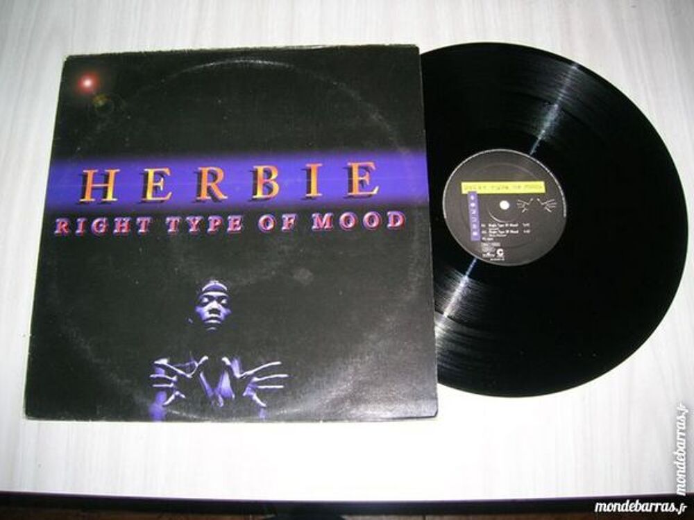 MAXI 45 TOURS HERBIE Right type of mood CD et vinyles