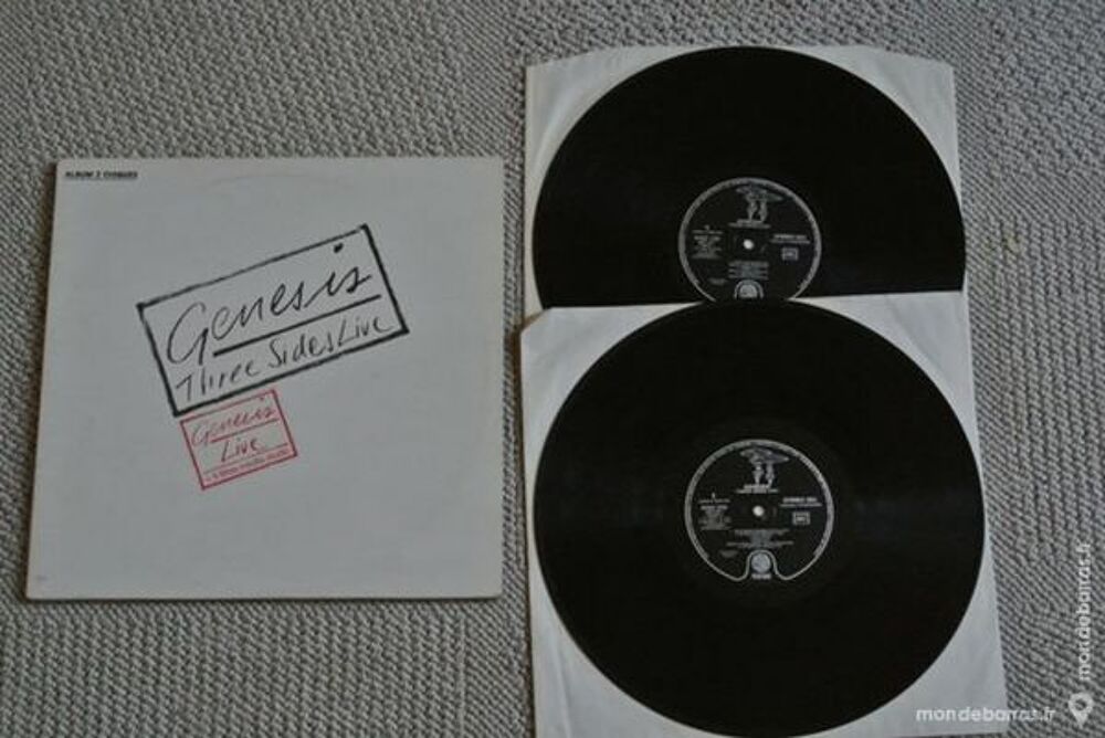 Genesis - Three sides live CD et vinyles