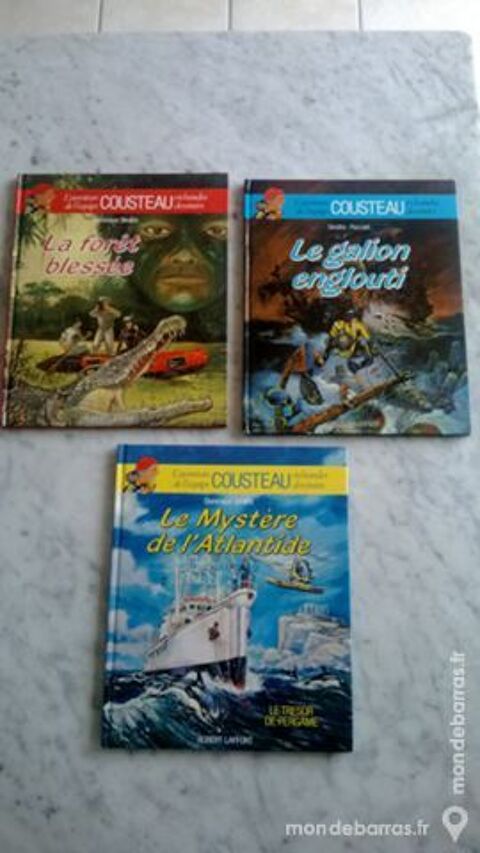 Albums de L'aventure de l'quipe COUSTEAU 1 Craponne (69)