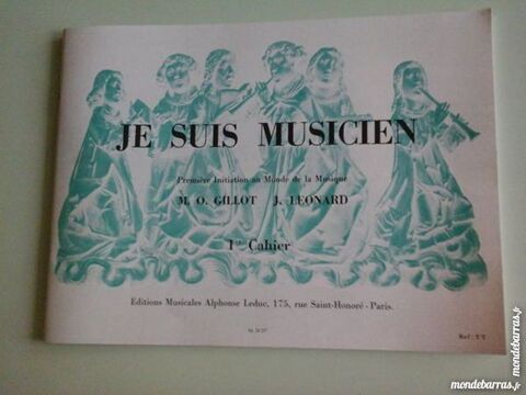 JE SUIS MUSICIEN 1er CAHIER frais de port inclus 9 Albi (81)