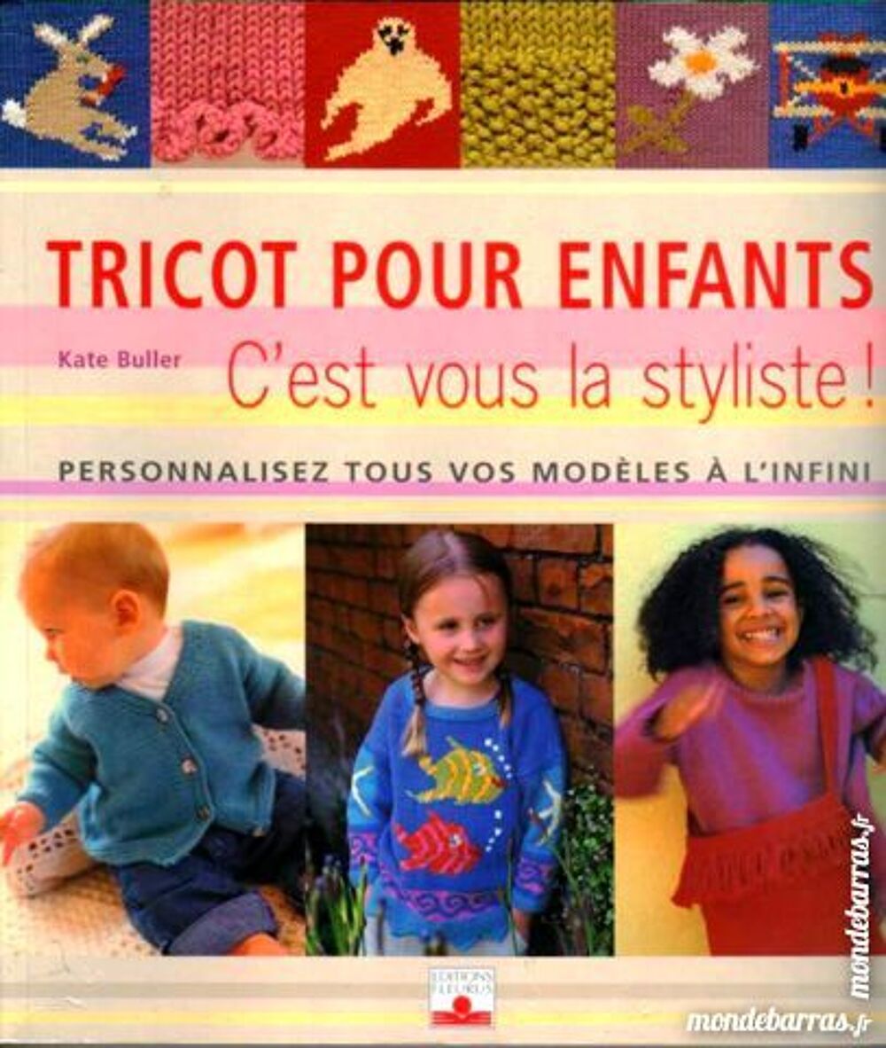 TRICOT POUR ENFANTS - COUTURE Livres et BD