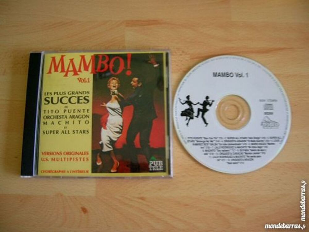 CD MAMBO Vol 1 Les plus grands succ&egrave;s TITO PUENTE CD et vinyles