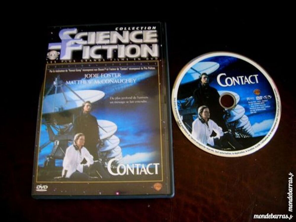 DVD CONTACT - Jodie Foster - Film fantastique DVD et blu-ray