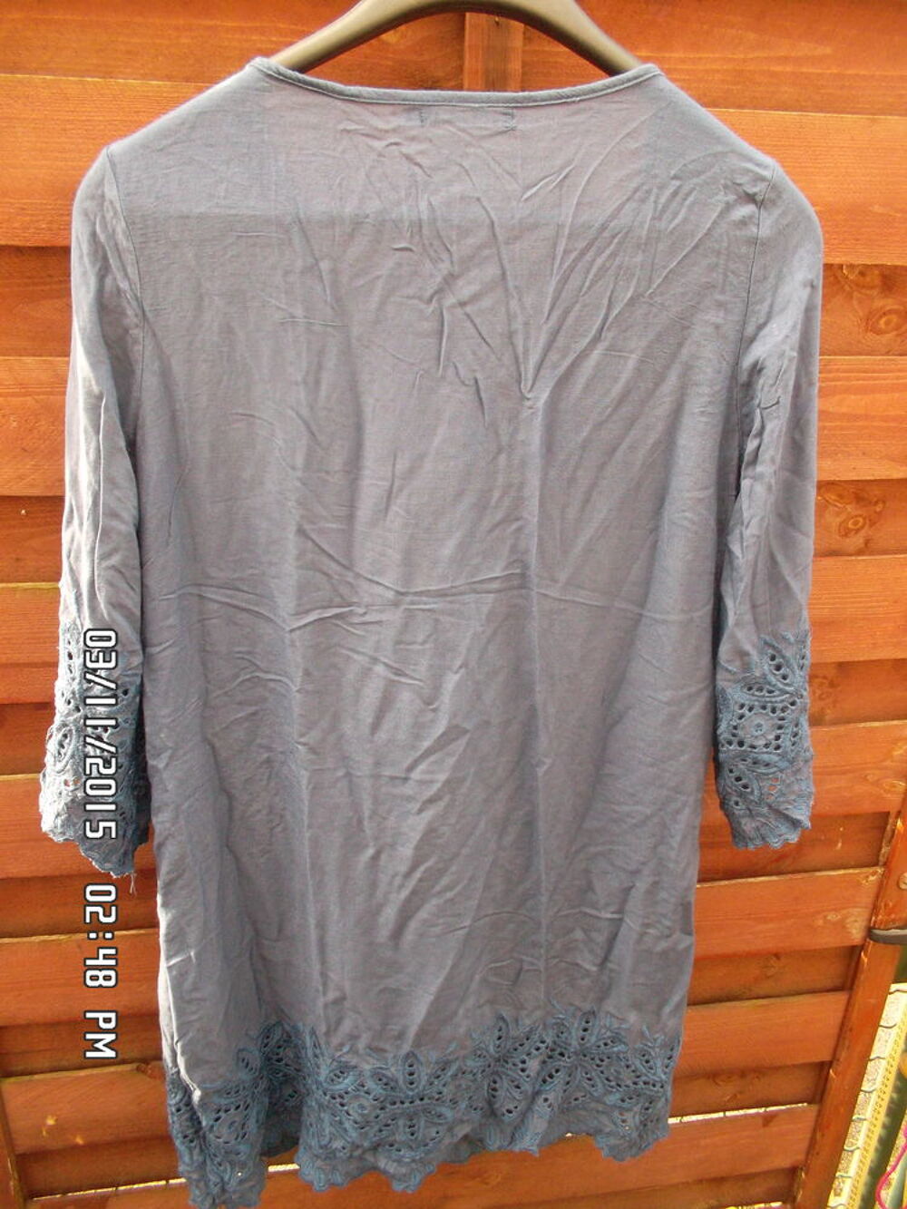TUNIQUE ROBE VIOLET*JUSTE 3E*KIKI60230 Vêtements