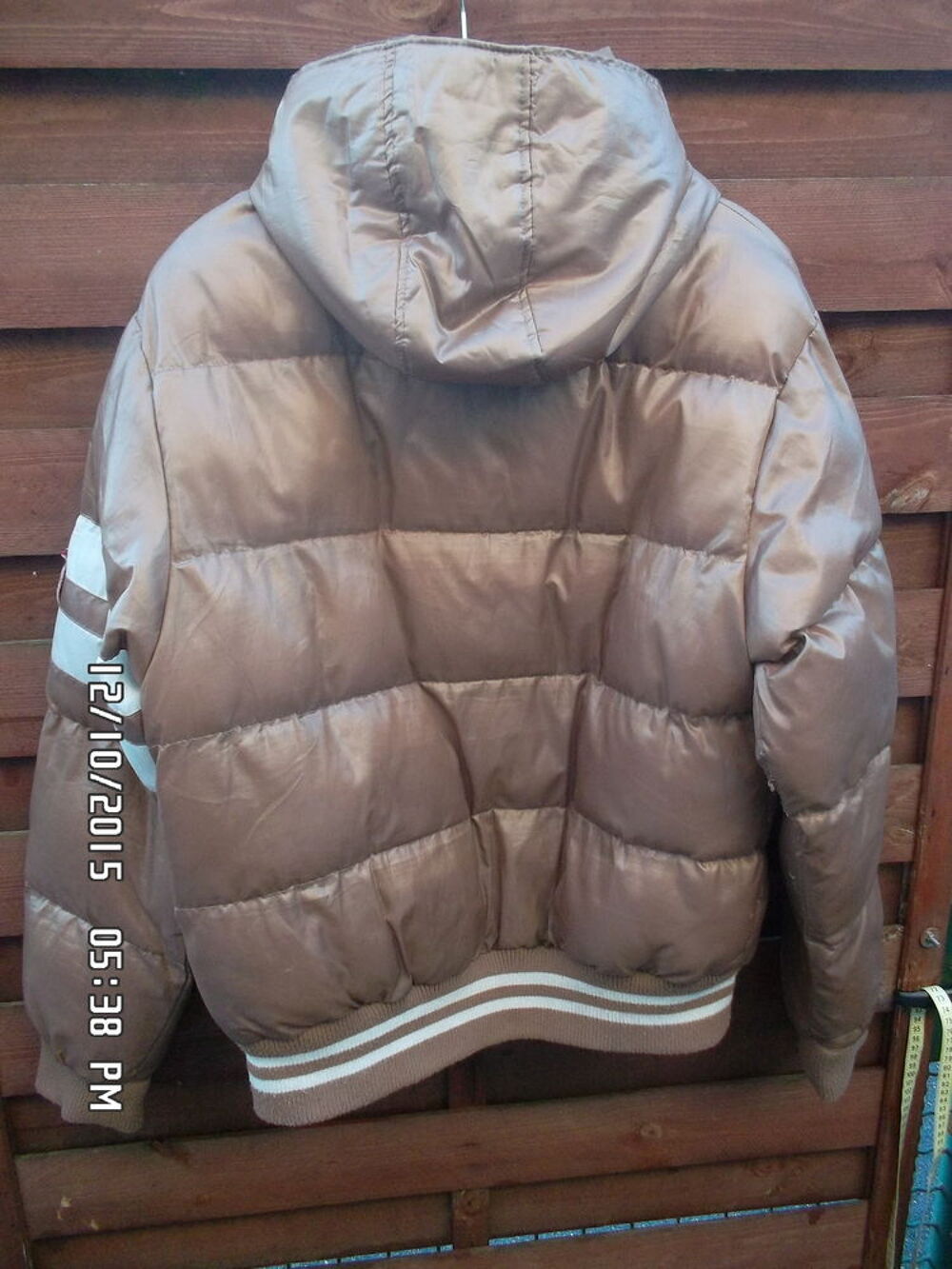 BLOUSON MARRON ET BLANC*JUSTE 3E*KIKI60230 Vêtements enfants