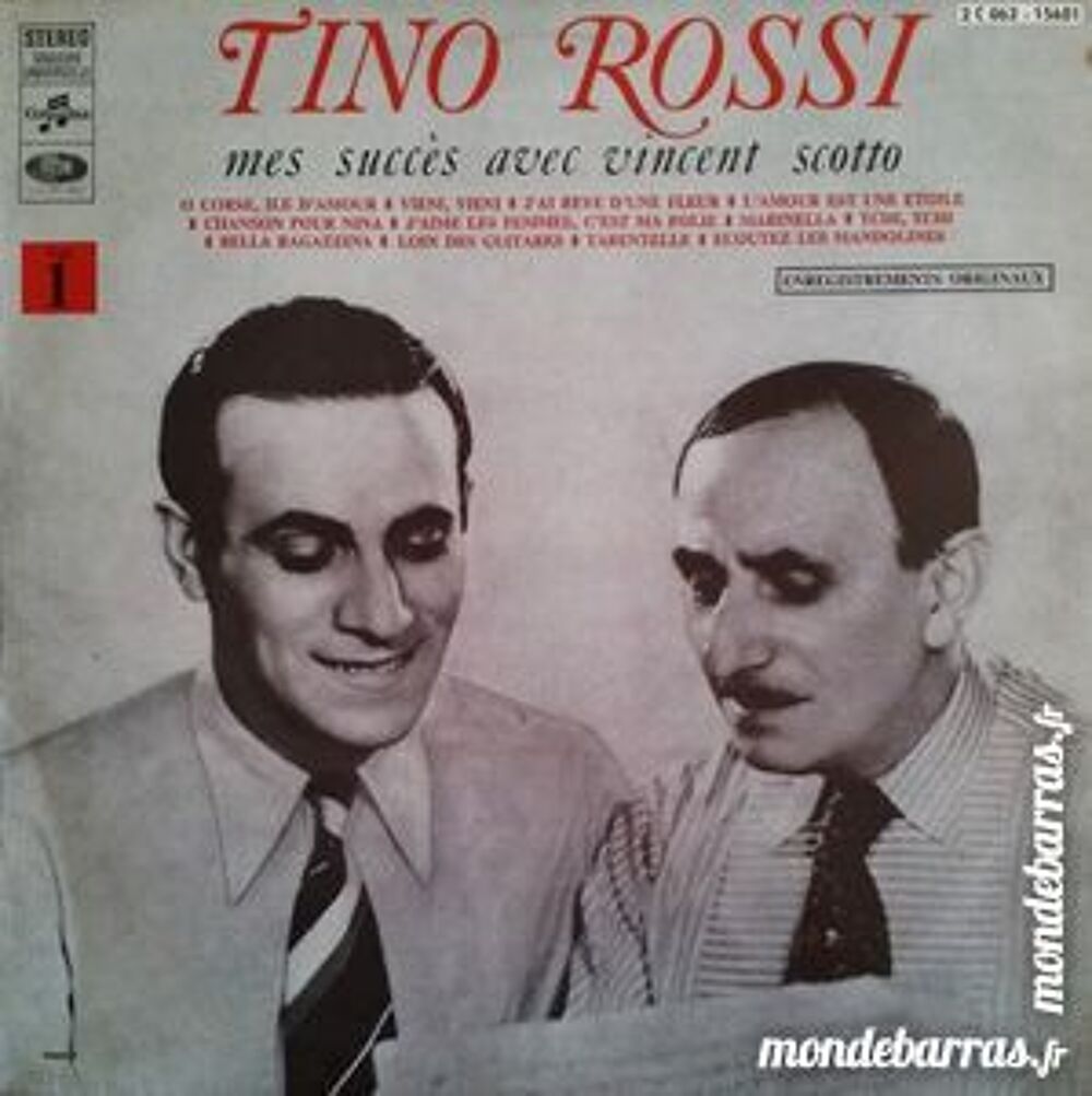 Vinyl 33T TINO ROSSI CD et vinyles