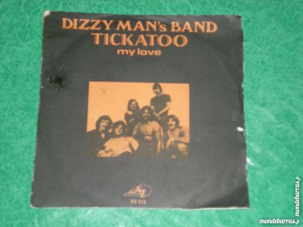 45 TOURS DIZZY MAN'S BAND &laquo; TICKATOO &raquo; CD et vinyles