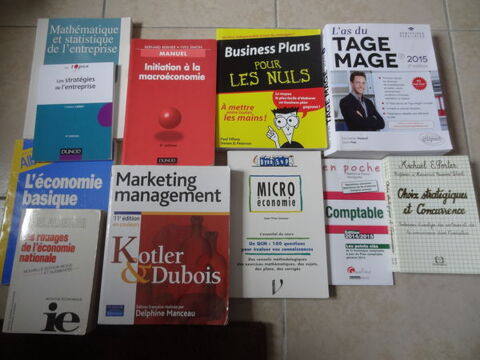 lot de livres pour tudiants en cole de commerce+tage-mage 80 Aix-en-Provence (13)