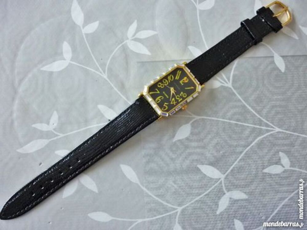 Luc Desroches montre rectangle laser UNISEX LUD001 Bijoux et montres