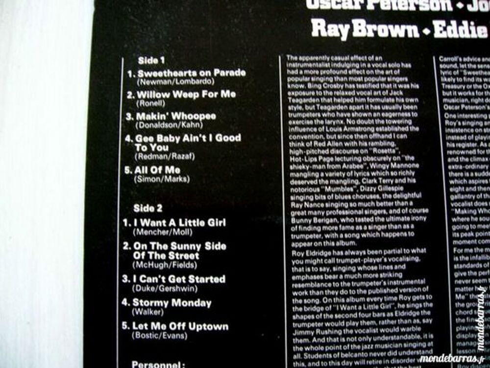 33 TOURS ROY ELDRIDGE Happy time CD et vinyles