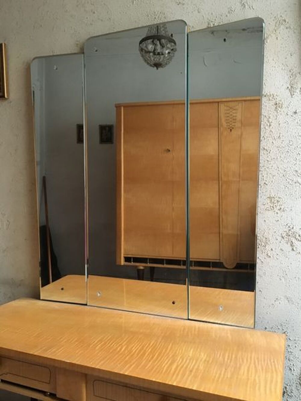 Coiffeuse sycomore (Art D&eacute;co) Meubles