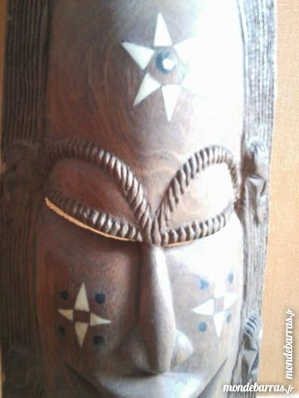 Grands masques africains bois Décoration