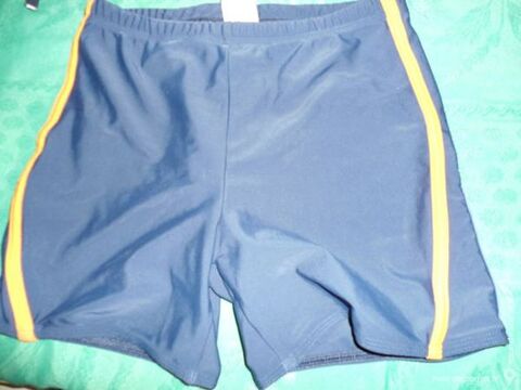 SHORTY DE BAIN «TRIBORD» BLEU rayure coté Orange M 7 Saint-Genis-Laval (69)