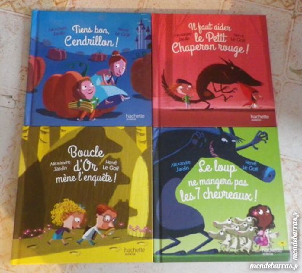 LOT 4 LIVRES HACHETTE JEUNESSE NEUFS Jeux / jouets