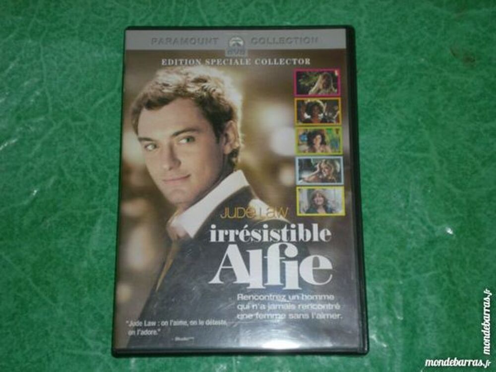 dvd &laquo; Jude Law irresistible alfie &raquo; edition DVD et blu-ray