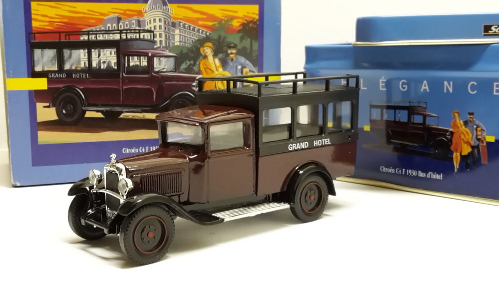 Citro&euml;n C4 Palace H&ocirc;tel 1930 - boite m&eacute;tal 