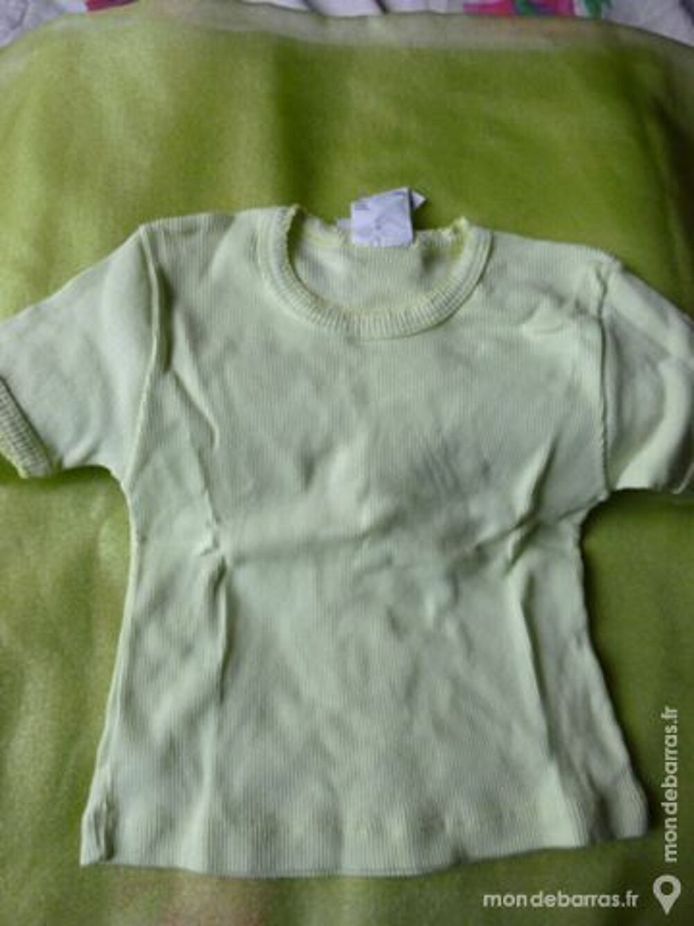 Tee-shirt vert pour b&eacute;b&eacute; taille 2 ans Vtements enfants