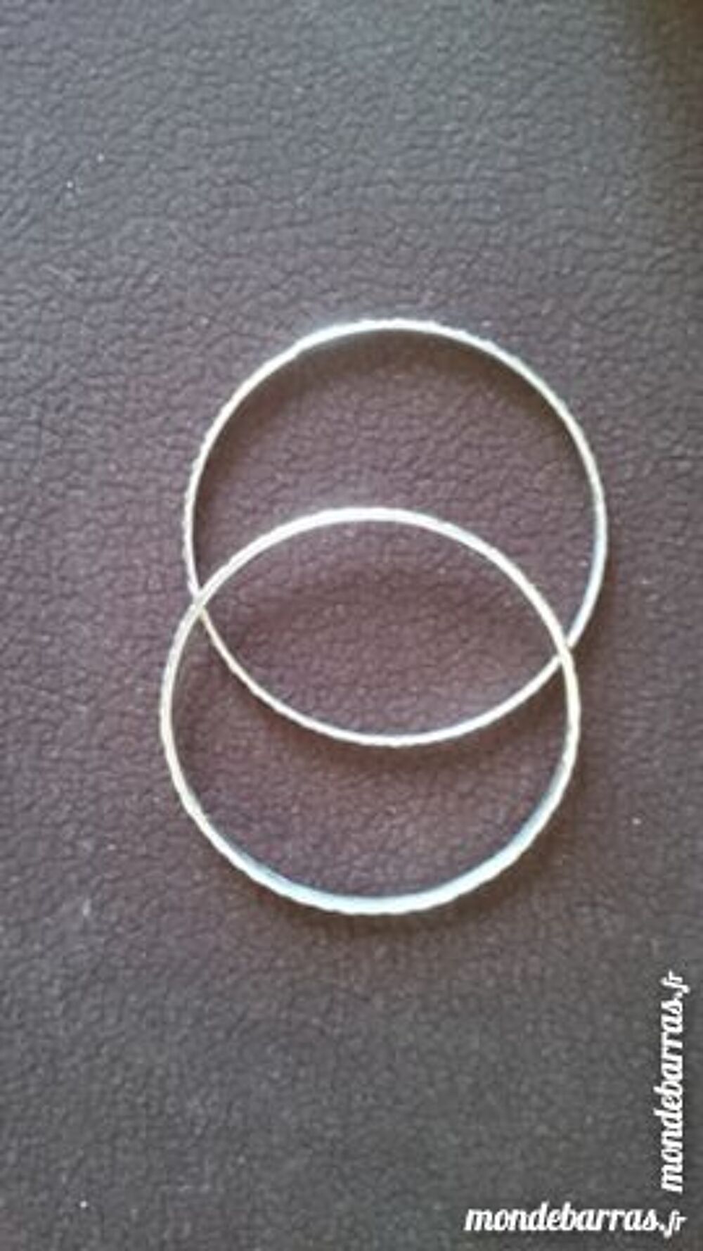 Bracelets en argent lot de 2 Bijoux et montres