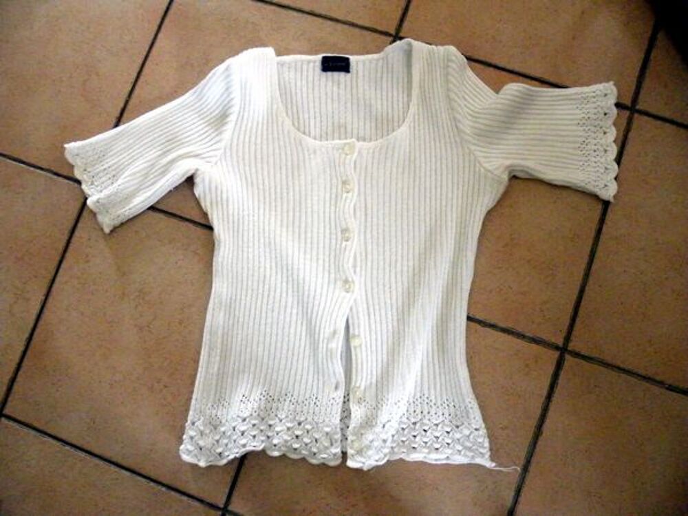petit gilet manche courte t 42 Vêtements