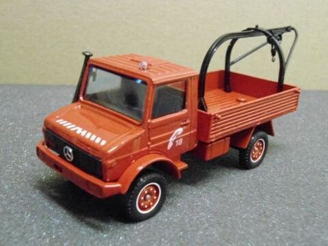 Mercedes Unimog dpannage pompier - Solido 16 Follainville-Dennemont (78)