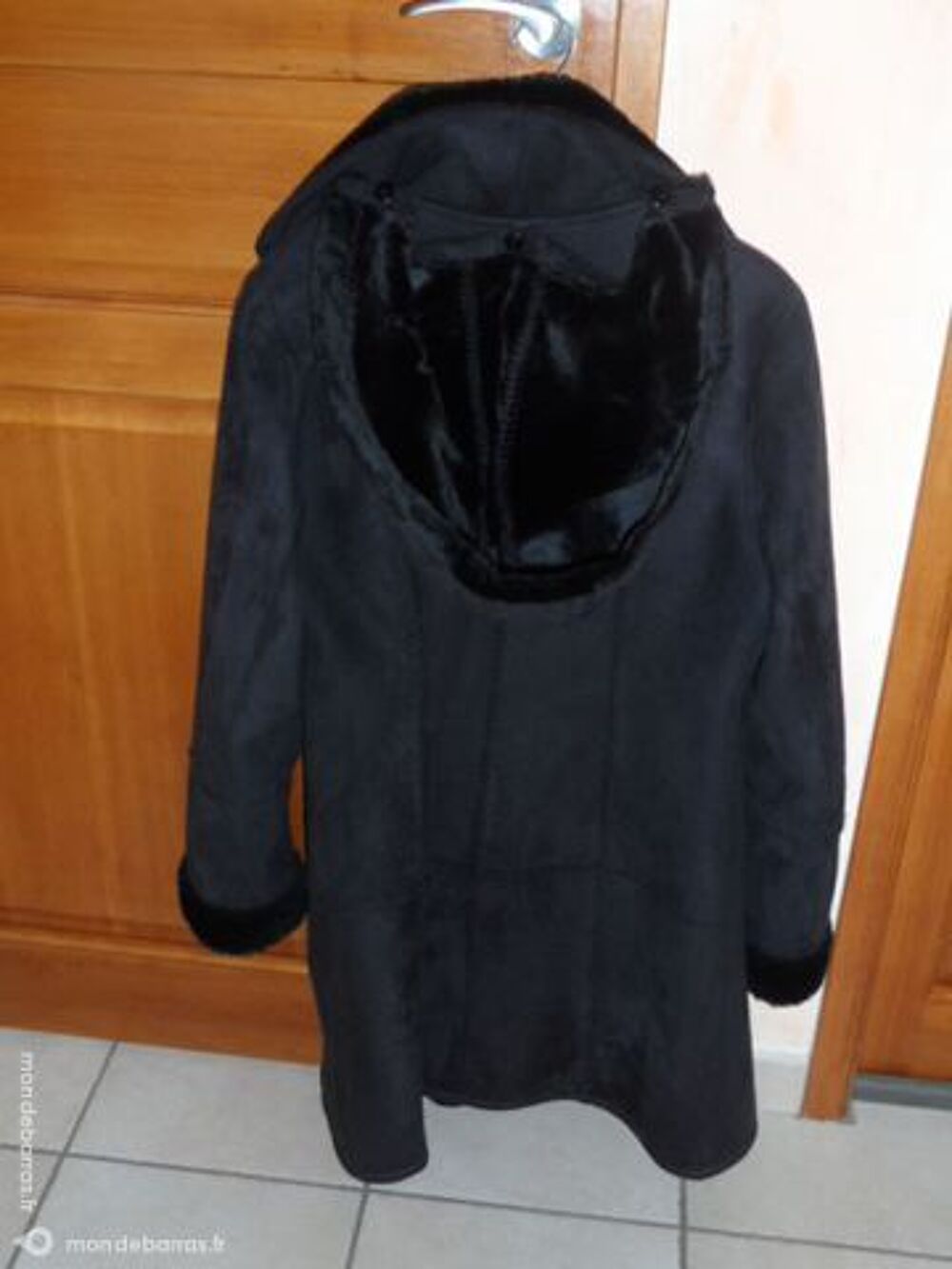 MANTEAU NOIR FEMME Vêtements