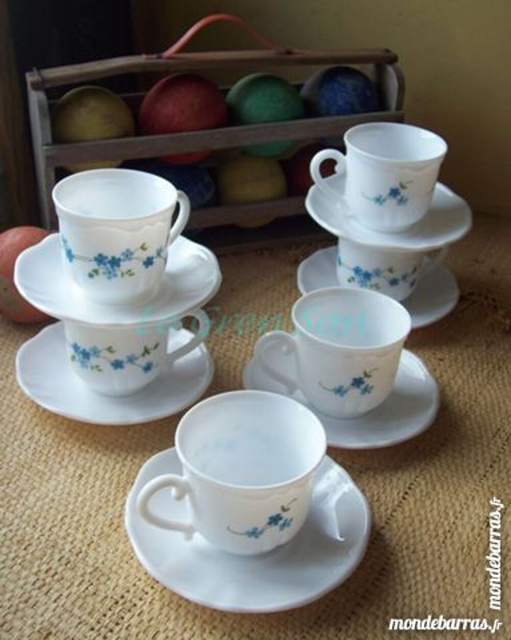 Tasse Arcopal d&eacute;cor Myosotis Cuisine
