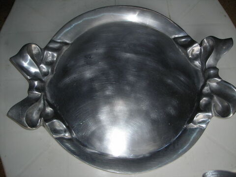 PLATEAU DE SERVICE AVEC ANSES MOTIF NOEUDS 180 Bourrouillan (32)