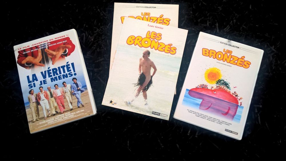 DVD neufs les bronz&eacute;s / la v&eacute;rit&eacute; si je mens... DVD et blu-ray