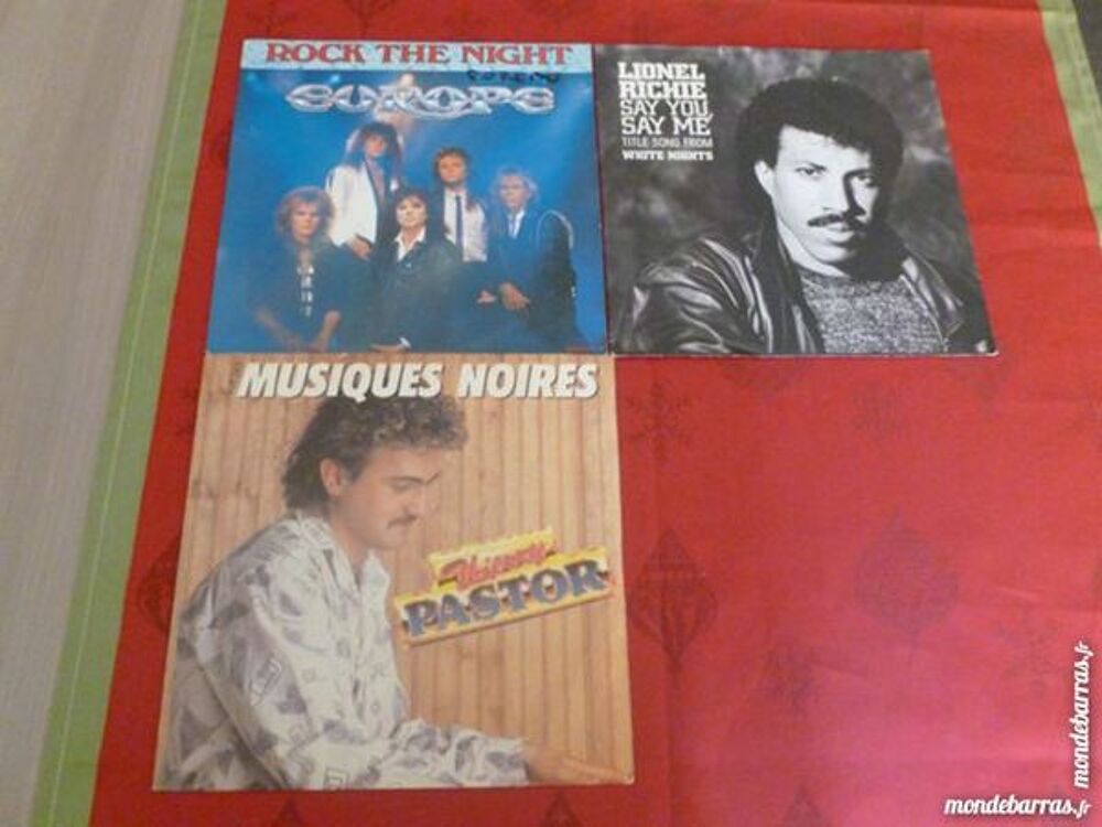 Vinyles 45 tours 1985 x 3 CD et vinyles