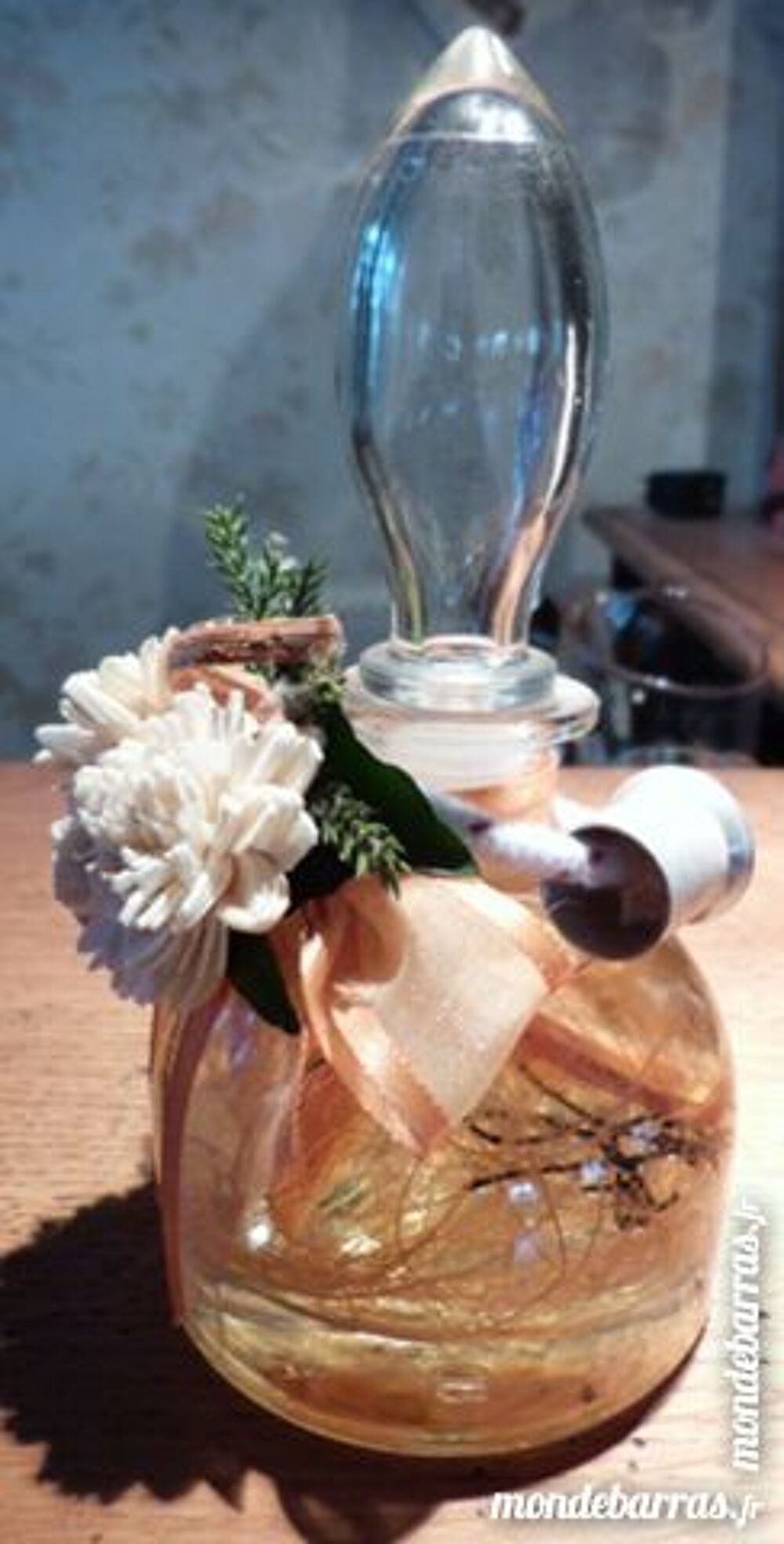 Flacon verre D&eacute;coratif BRULE-PARFUM NEUF Décoration