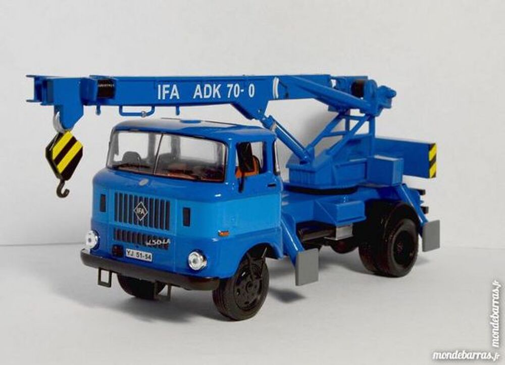 camion grue IFA W50 miniature 1/43 Ixo Neuf boite Jeux / jouets