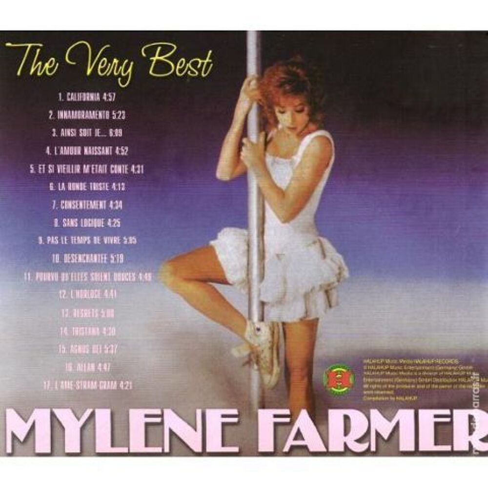 Myl&egrave;ne Farmer &laquo; The very best &raquo; Russie CD et vinyles