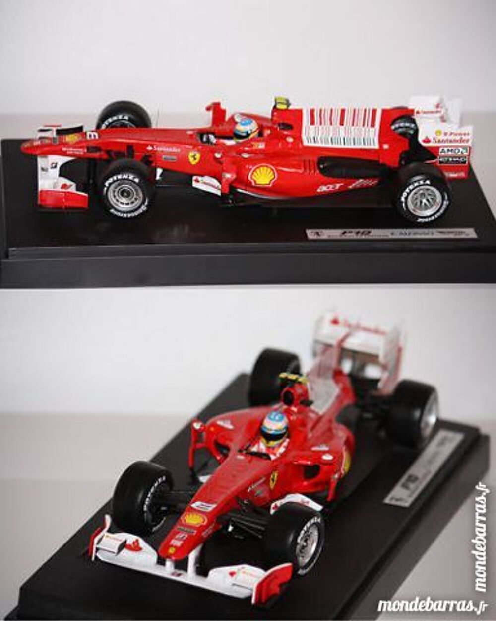 Ferrari F1 F10 Alonso 1/18 Hotwheels Neuf boite Jeux / jouets