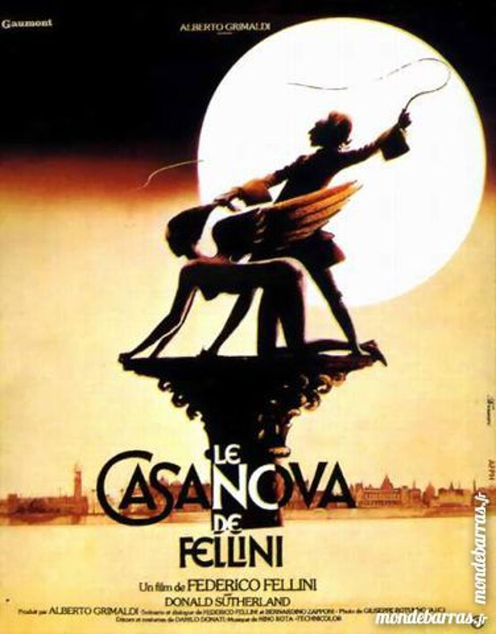 Dvd: Le Casanova de Fellini (428) DVD et blu-ray