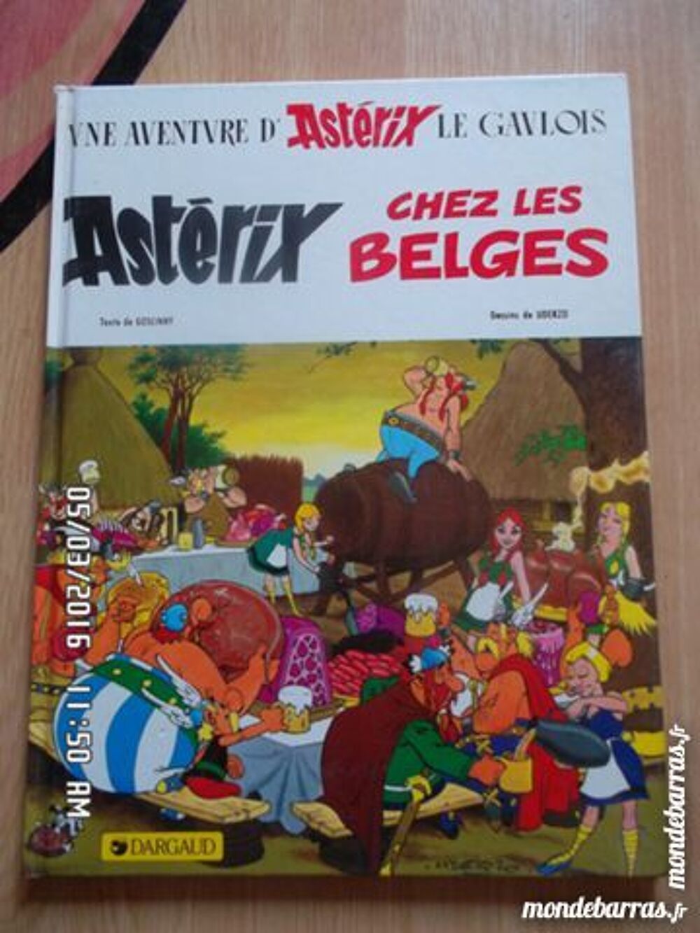 ASTERIX CHEZ LES BELGES Livres et BD