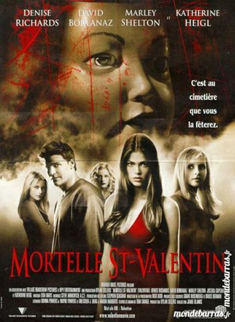 K7 vhs : Mortelle Saint Valentin  (485) 6 Saint-Quentin (02)