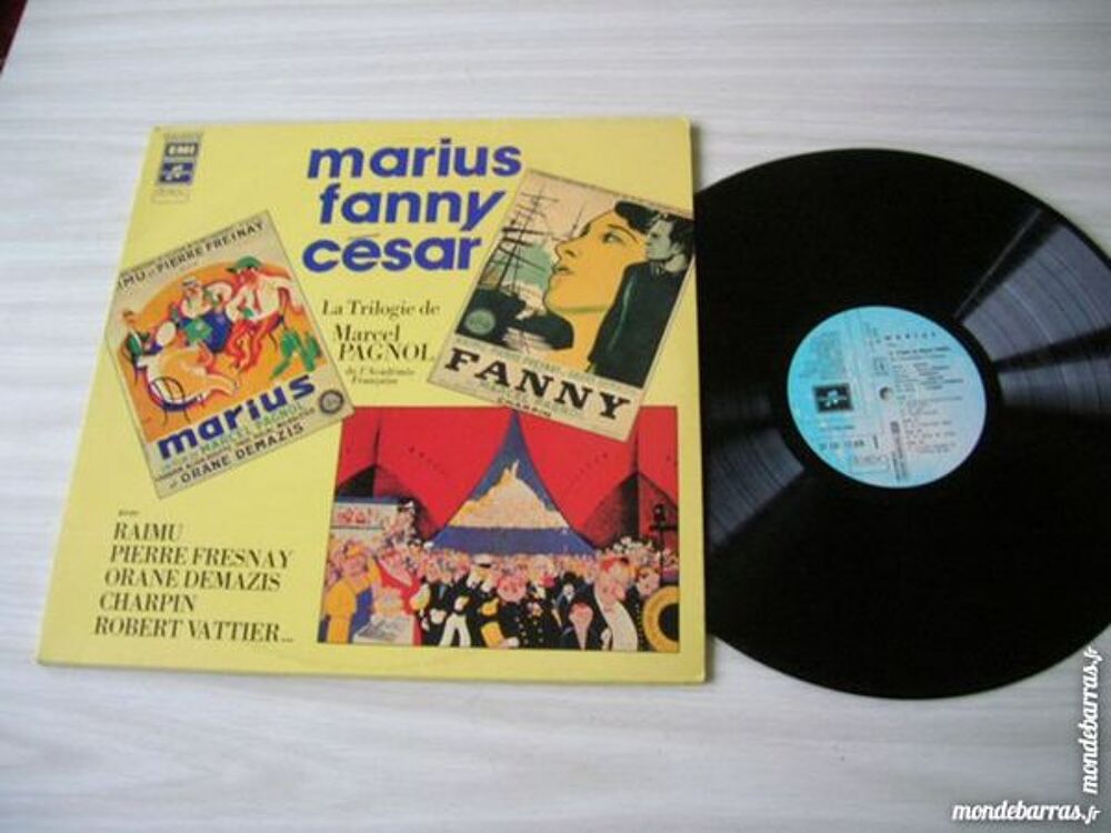 DOUBLE 33 TOURS LA TRILOGIE DE MARCEL PAGNOL MARIU CD et vinyles