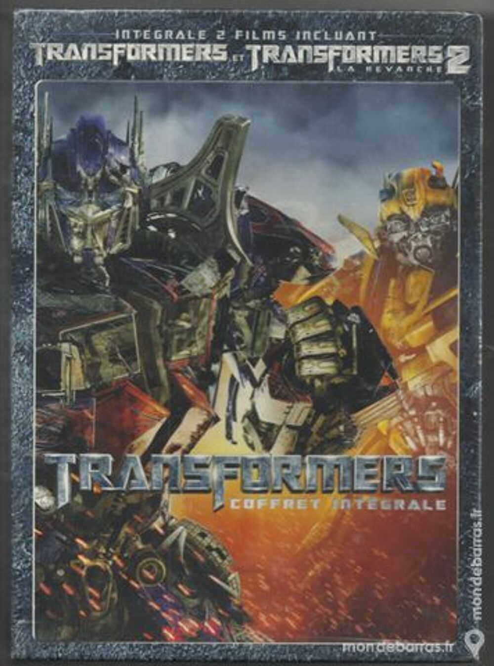 COFFRET TRANSFORMERS 1 &amp; 2CHE DVD et blu-ray