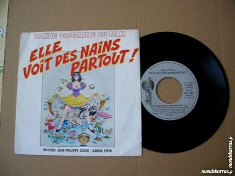 45 TOURS JP GOUDE ELLE VOIT DES NAINS PARTOUT- BOF 15 Nantes (44)