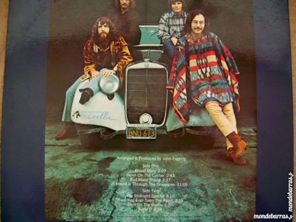 33 TOURS CREEDENCE CLEARWATER REVIVAL Gold CD et vinyles