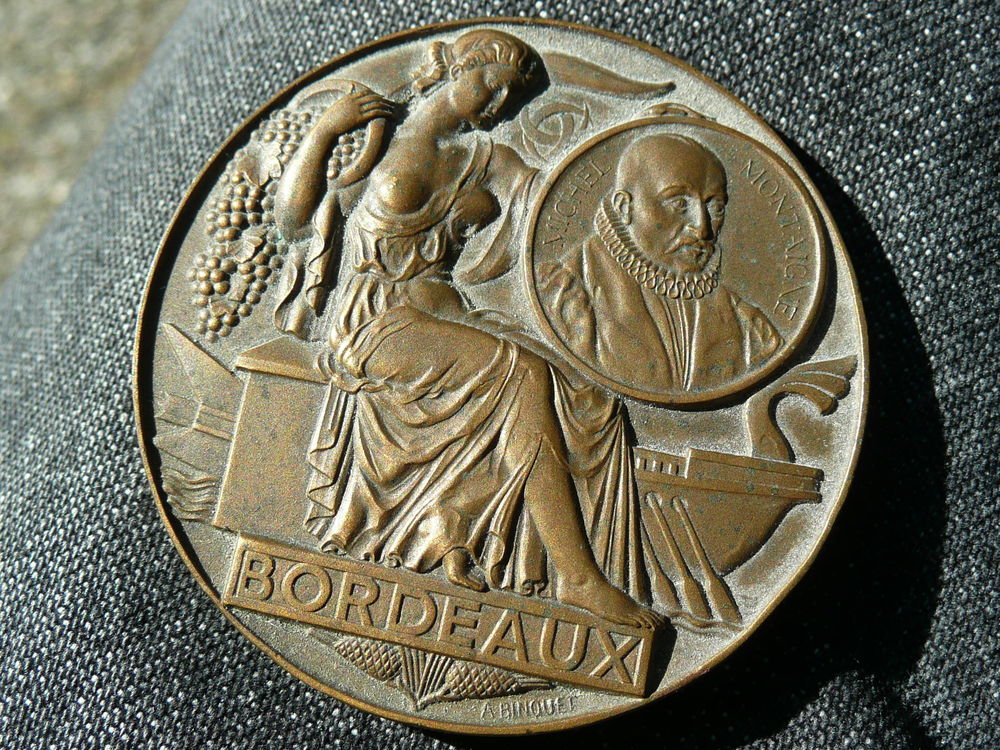 M&eacute;daille bronze Ville de BORDEAUX 